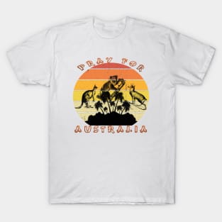 pray for australia fires 2020 T-Shirt